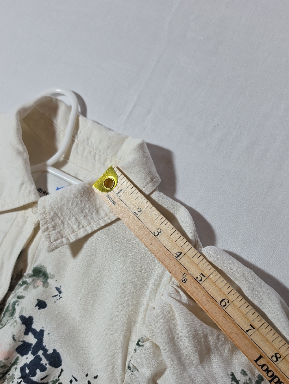 Maeve Short-Sleeve Collared Mini Shirt Dress Size XS - Picture 10 of 12